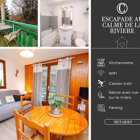 Appartamento Escapade Au Calme De La Rivière Métabief Esterno foto
